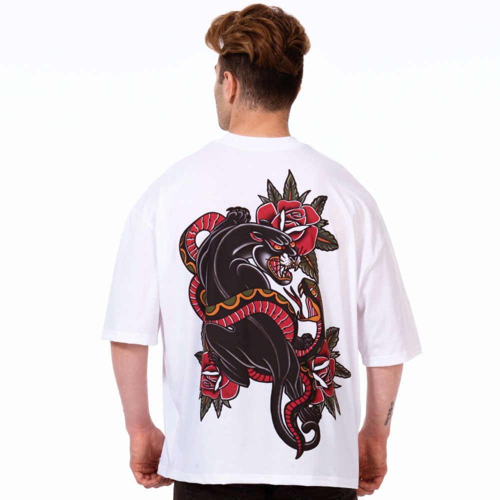Black Panter Oversize T-Shirt - Image 4